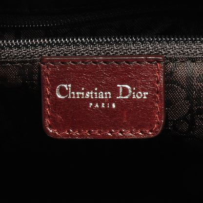 Christian Dior Leather Vintage Flowers Frame Satchel 7 of 7