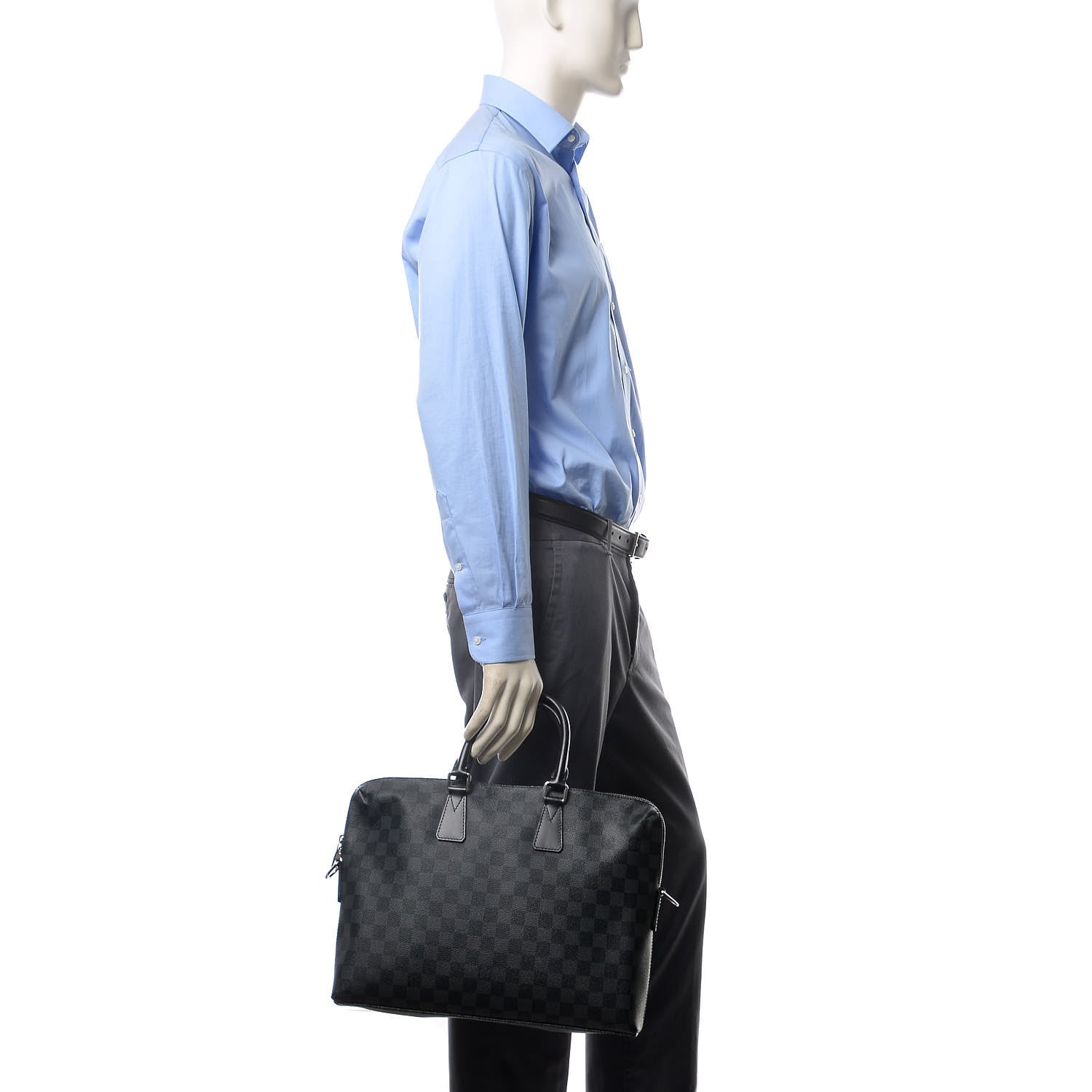 Louis Vuitton Damier Graphite Porte-Documents Jour 3 of 9
