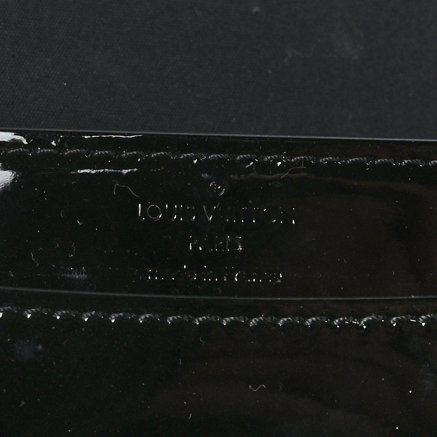 Louis Vuitton Patent Chain Louise PM Black 5 of 7