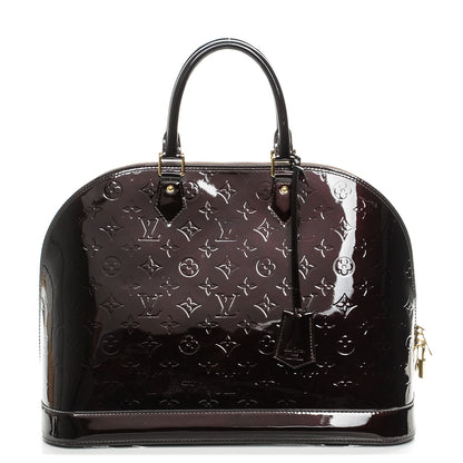 Louis Vuitton Vernis Alma GM Amarante 1 of 6