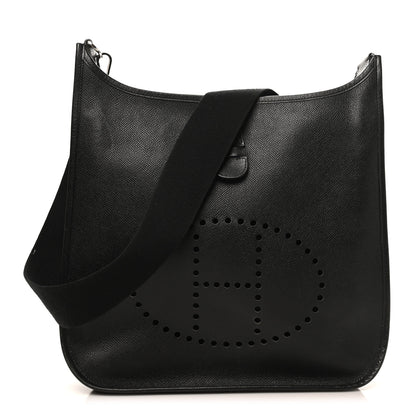 Hermes Epsom Evelyne III GM Black 1 of 10