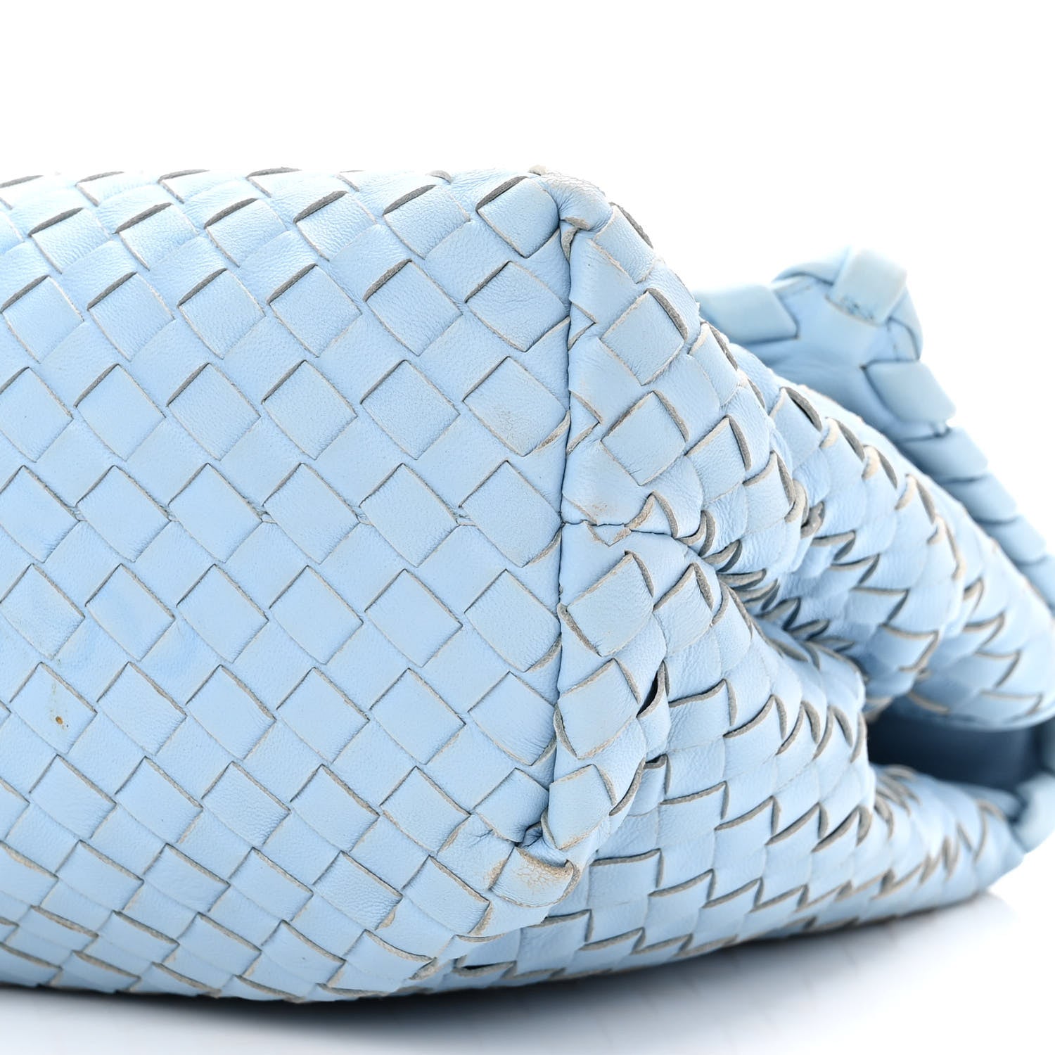 Bottega Veneta Nappa Intrecciato Large Olimpia Bag Light Blue 10 of 12