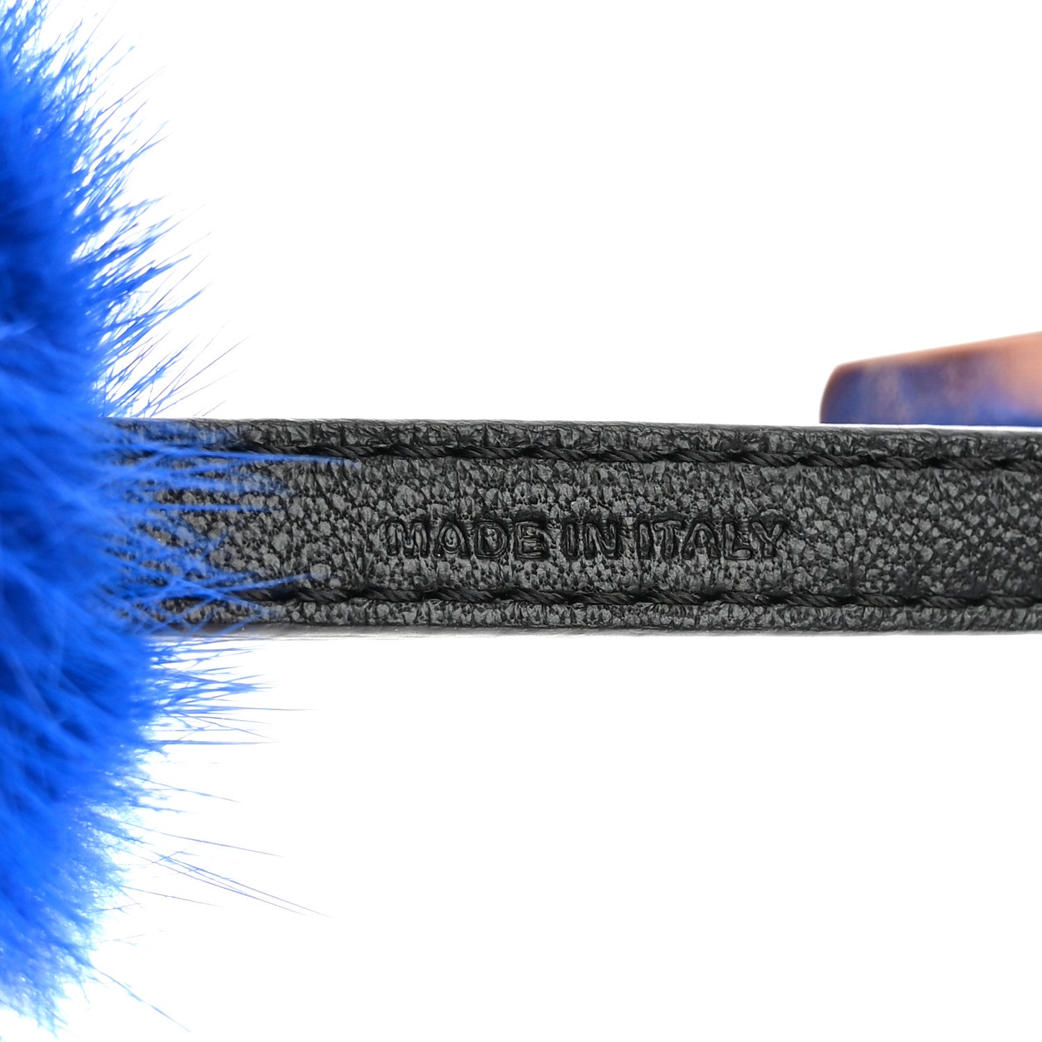 Fendi Mink Fox Fur Kid Monster Bag Bug Charm Multicolor 3 of 4