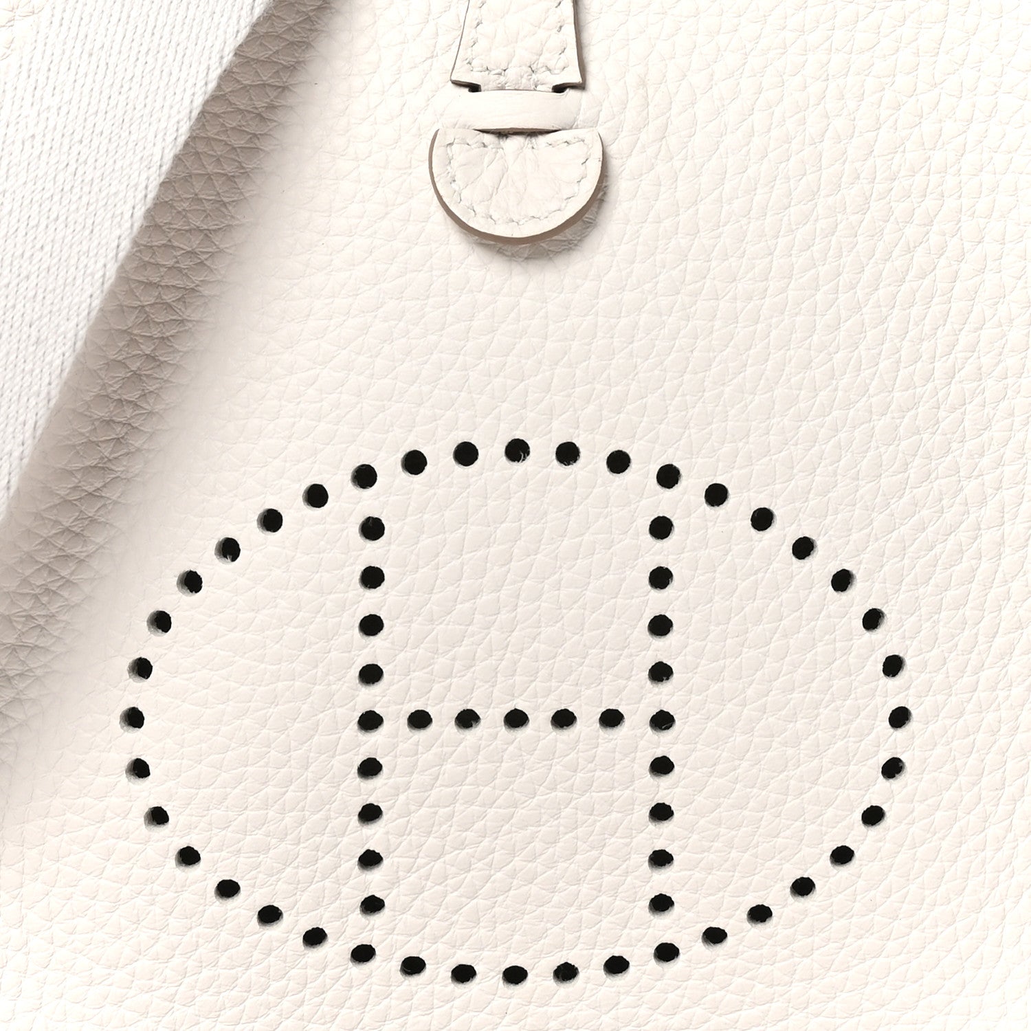 Hermes Taurillon Clemence Amazone Evelyne TPM Gris Pale 8 of 11
