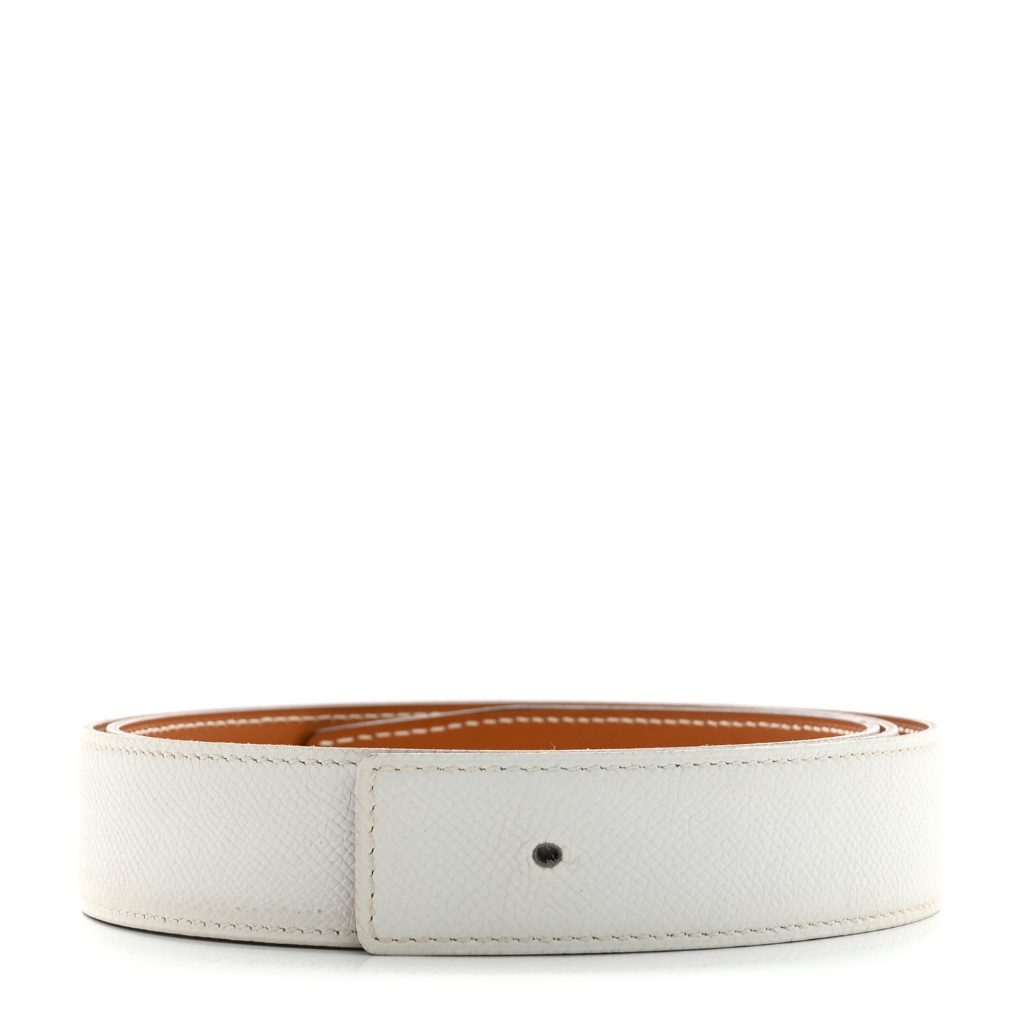 Epsom Chamonix 32mm Belt Strap 100 40 White Gold