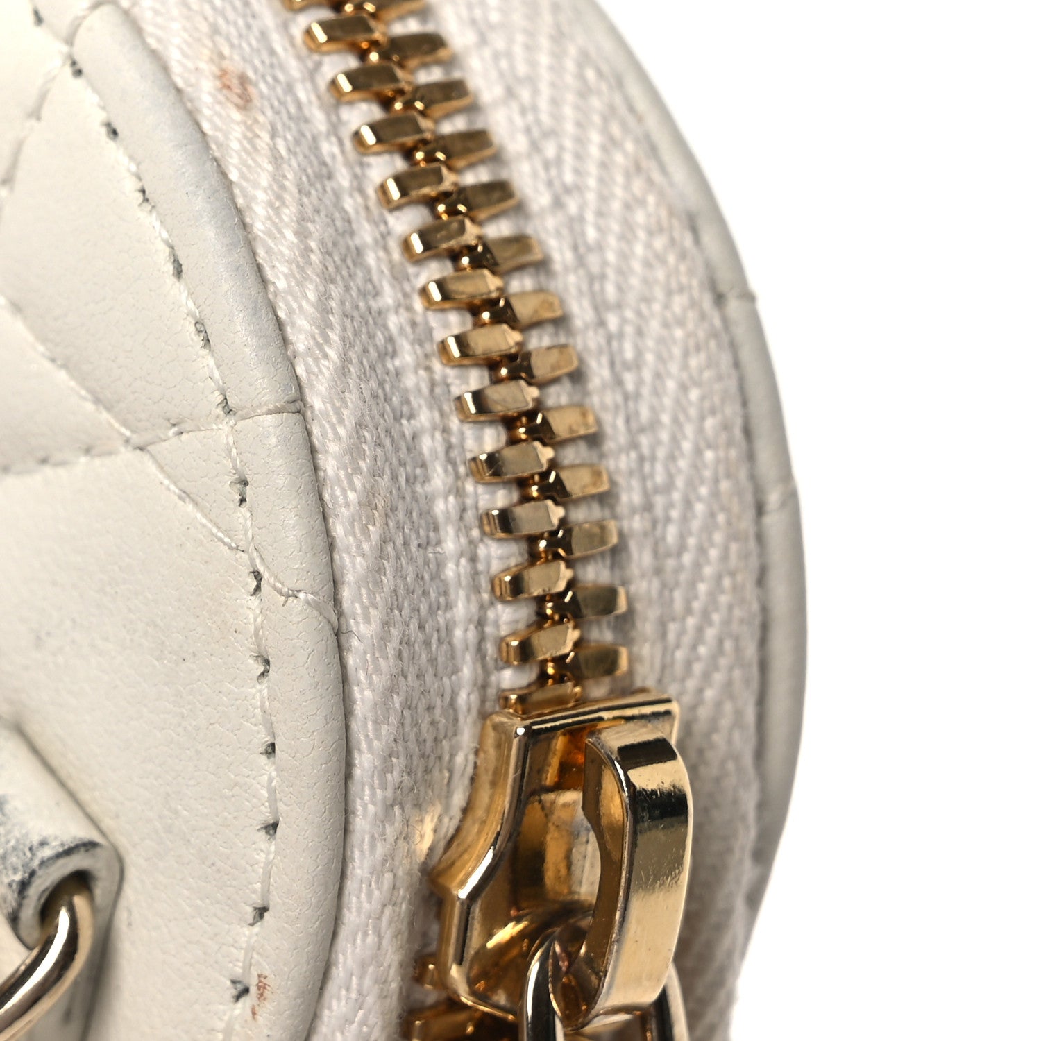 Christian Dior Lambskin Cannage Lady Dior Phone Holder Latte 13 of 14