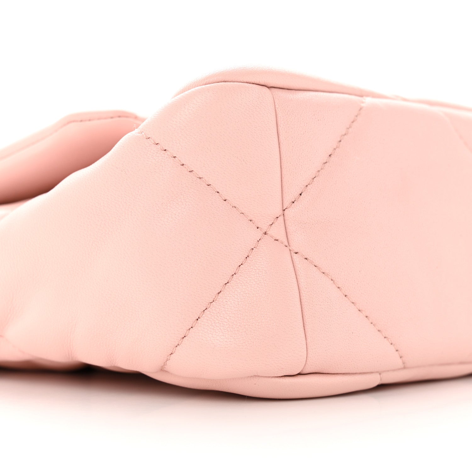 Chanel Lambskin Quilted Medium Chanel 19 Flap Light Pink 9 of 11