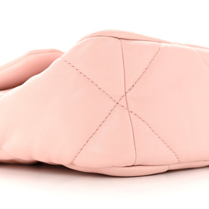 Chanel Lambskin Quilted Medium Chanel 19 Flap Light Pink 9 of 11