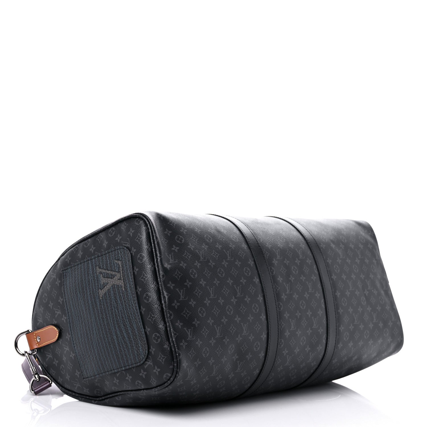 Louis Vuitton Monogram Eclipse Patchwork Keepall Bandouliere 50 5 of 12