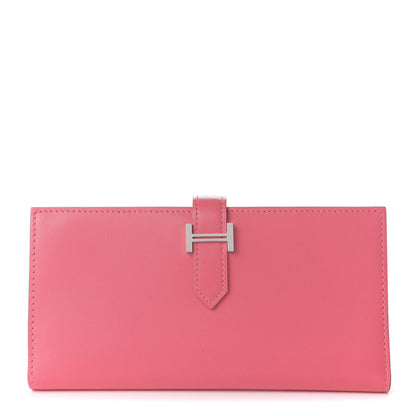 Hermes Swift Bearn Gusset Wallet Rose Lipstick 1 of 8