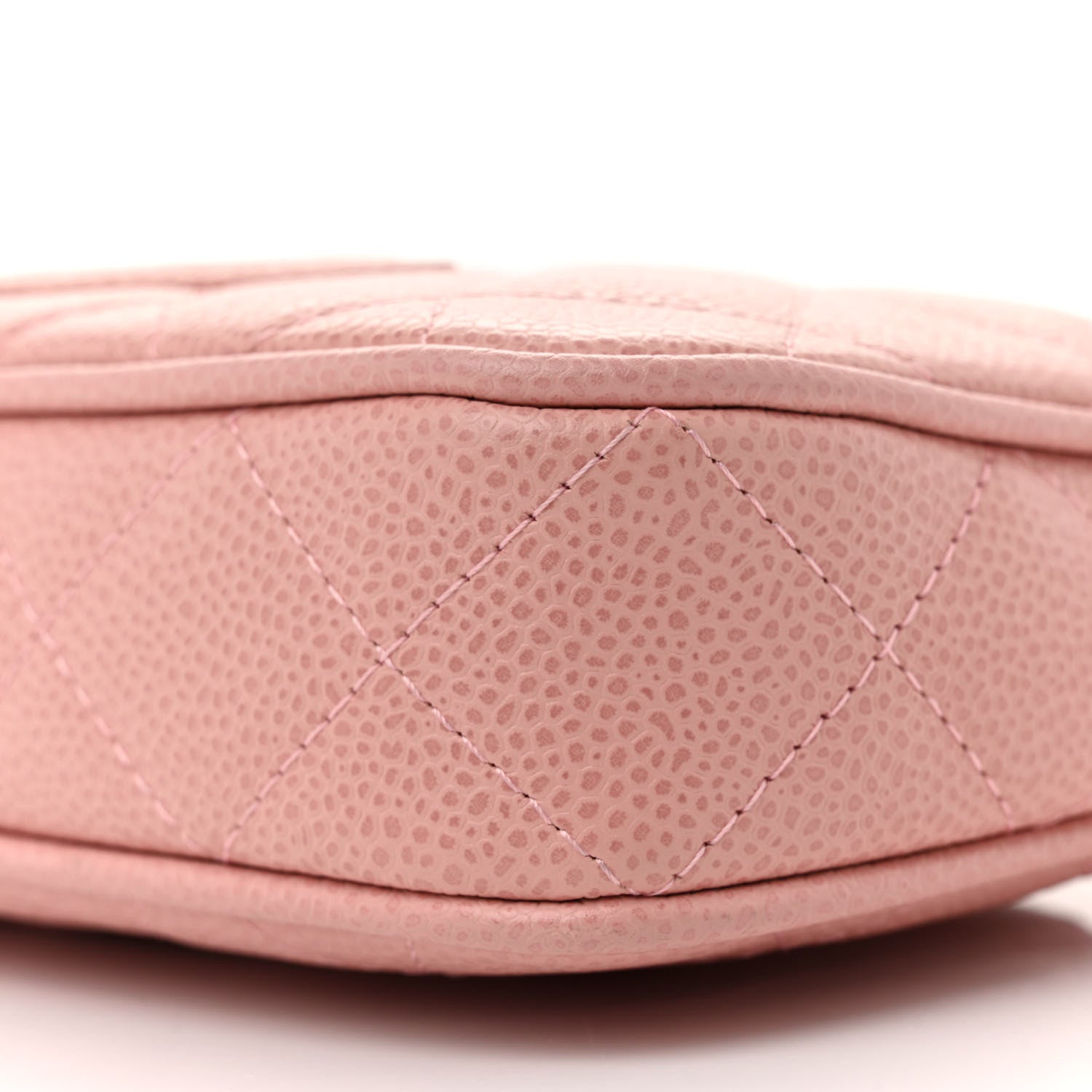 Chanel Caviar Quilted Timeless CC Shoulder Bag Pink 10 of 11