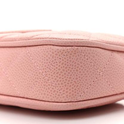 Chanel Caviar Quilted Timeless CC Shoulder Bag Pink 10 of 11