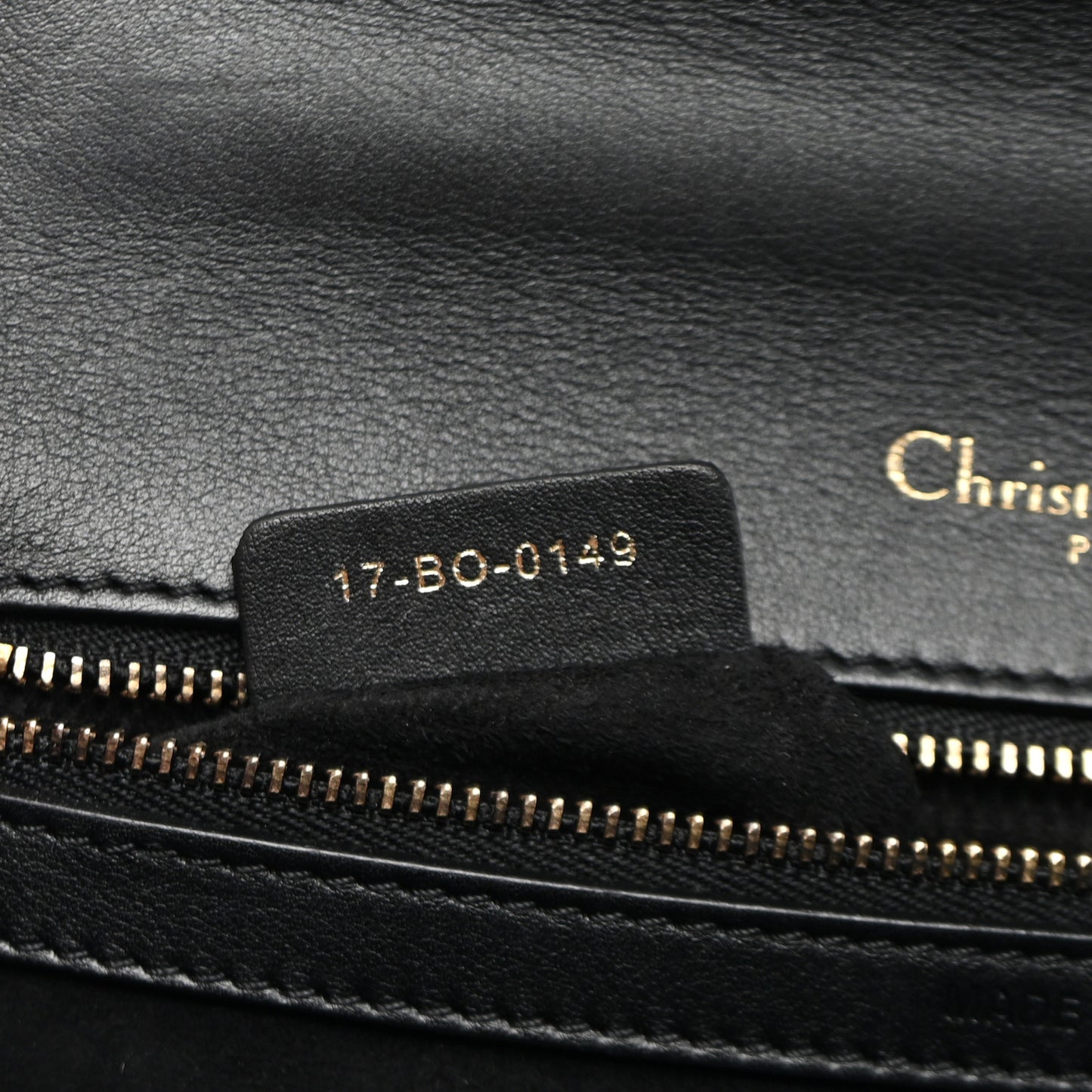 Lambskin Studded Small Diorama Flap Bag Black