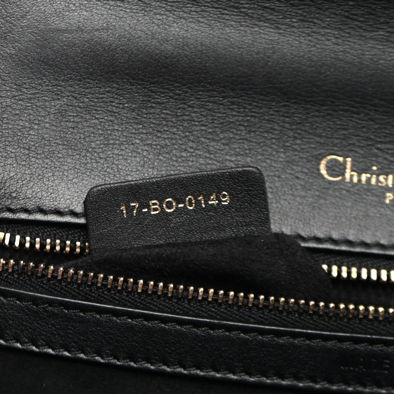 Christian Dior Lambskin Studded Small Diorama Flap Bag Black 8 of 11