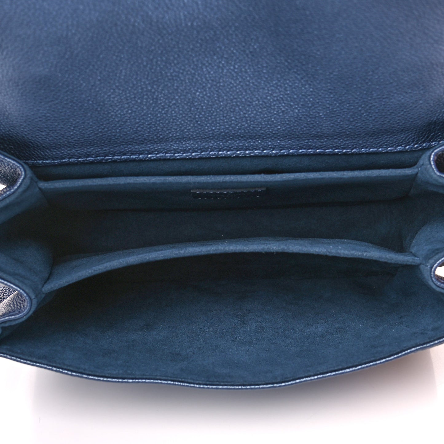 Metallic Empreinte Monogram Giant Pochette Metis Navy Nacre