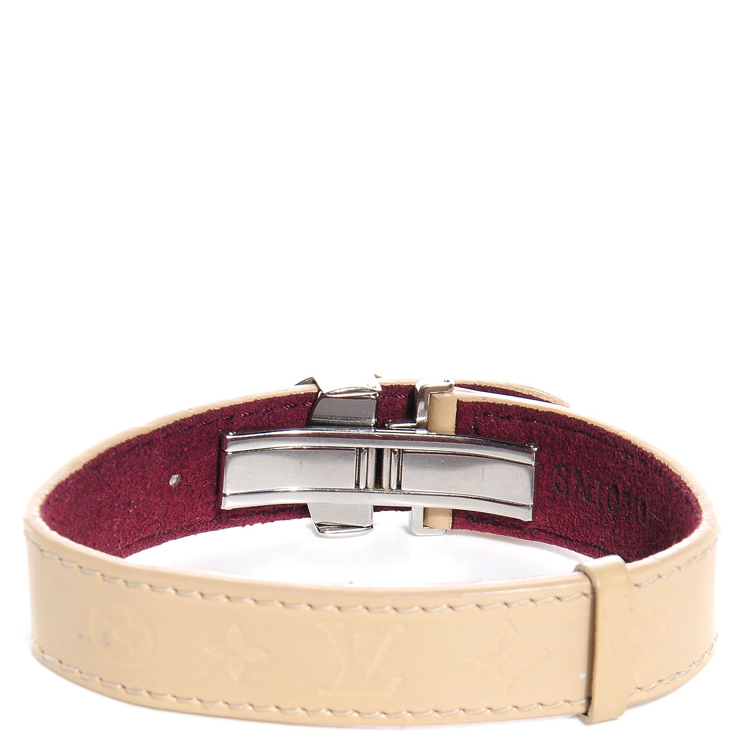 Louis Vuitton Mat Monogram Wish Bracelet Beige 3 of 5