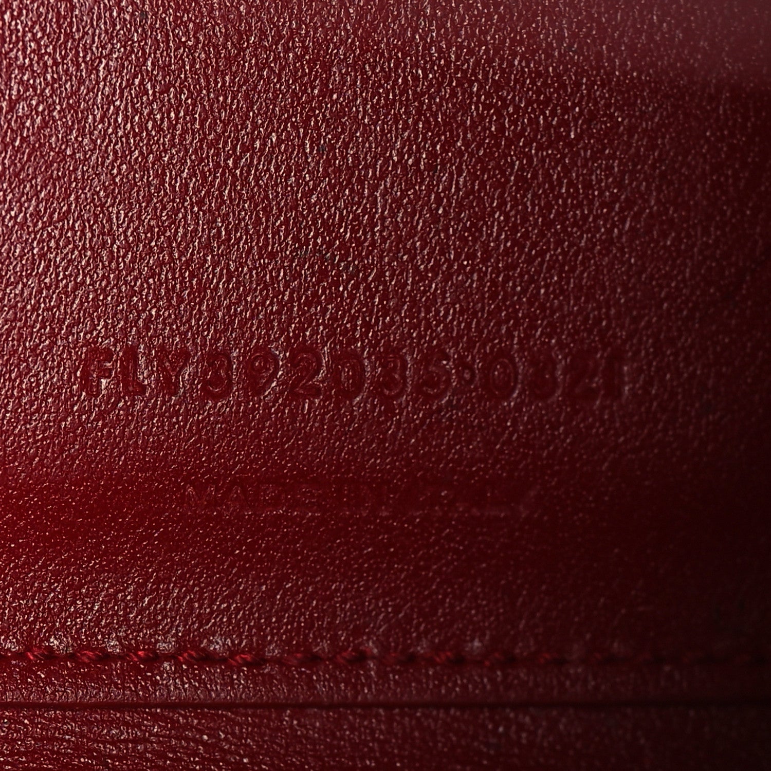 Saint Laurent Calfskin Crocodile Embossed Nano Sac De Jour Red 7 of 11