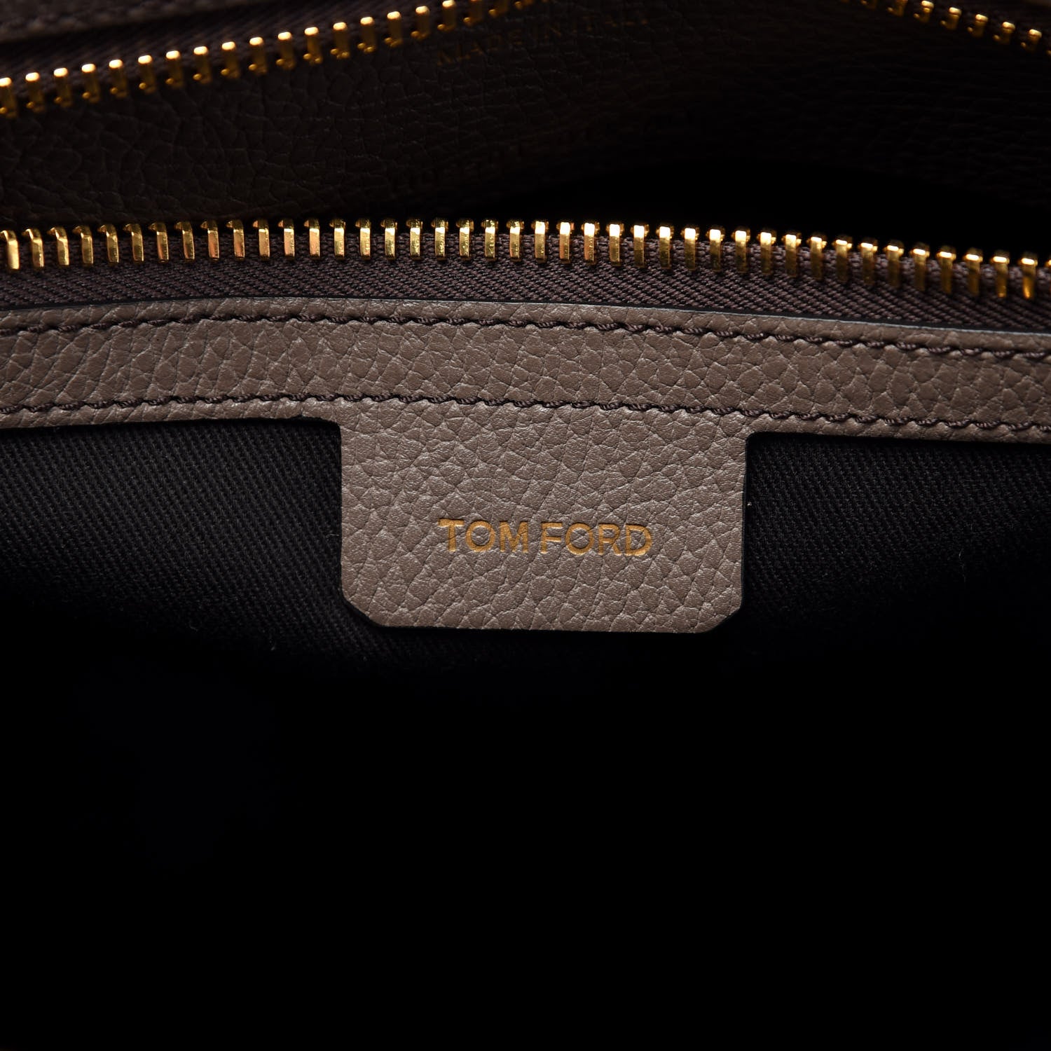 Tom Ford Grained Calfskin Buckley Backpack Taupe 7 of 8