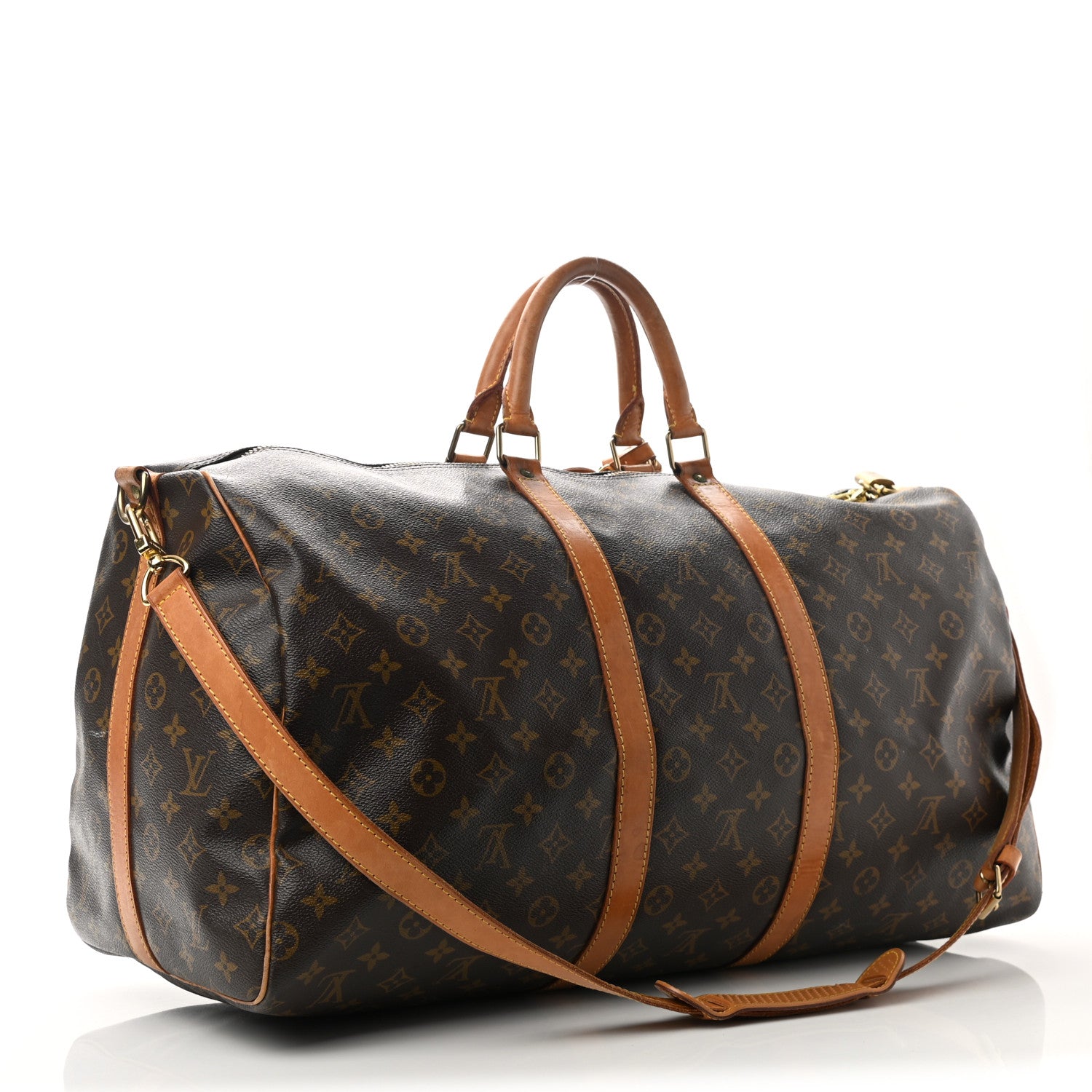 Louis Vuitton Monogram Keepall Bandouliere 55 3 of 16