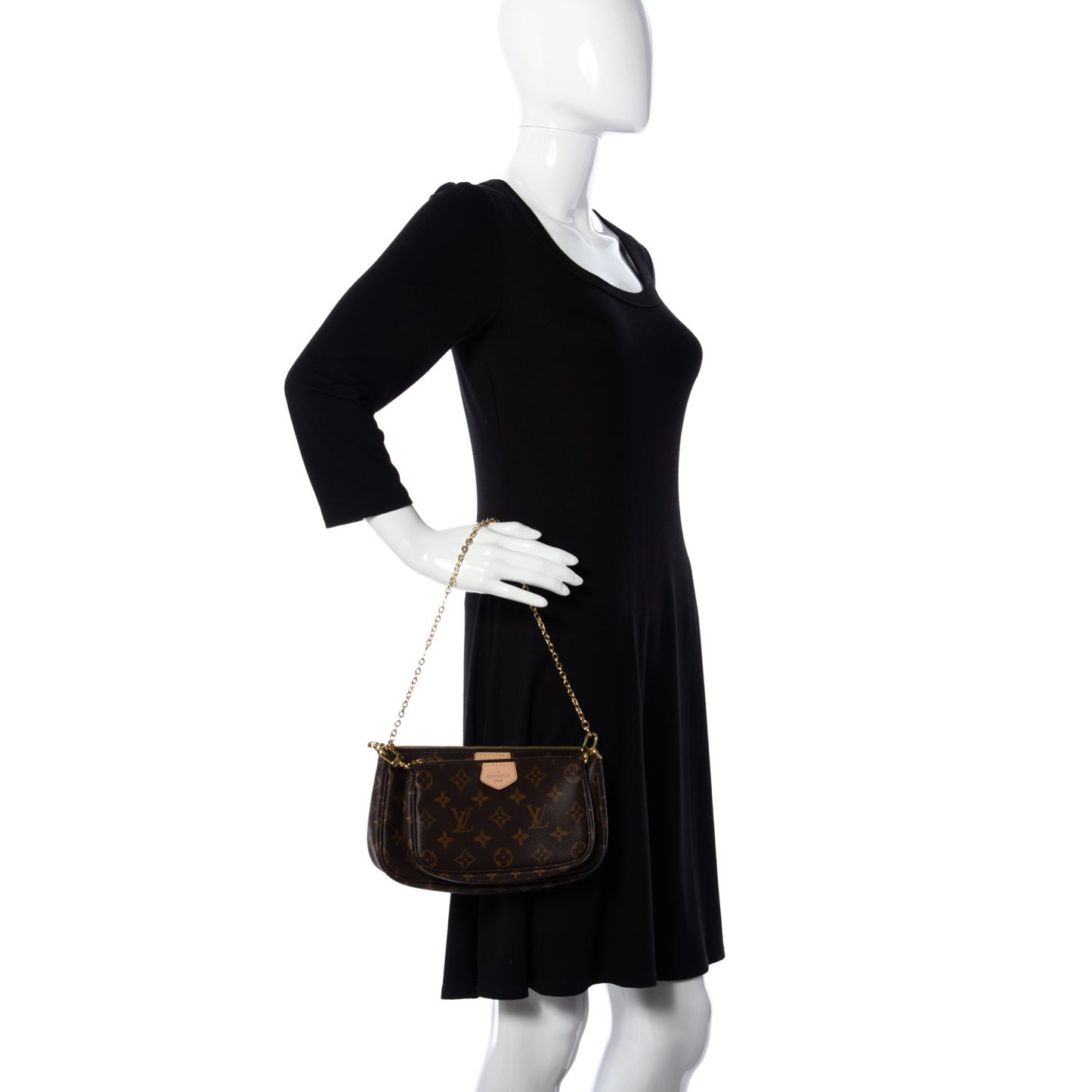 Monogram Multi Pochette Accessories Kaki