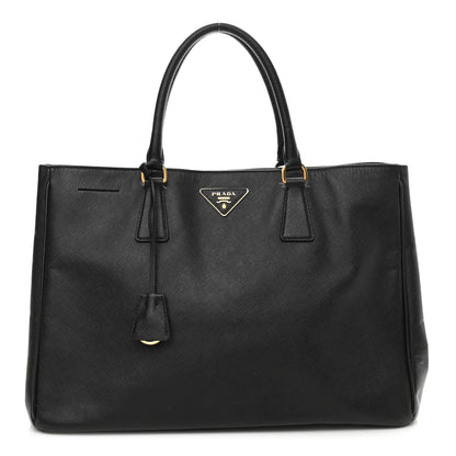 Prada Saffiano Lux Large Tote Black 1 of 12