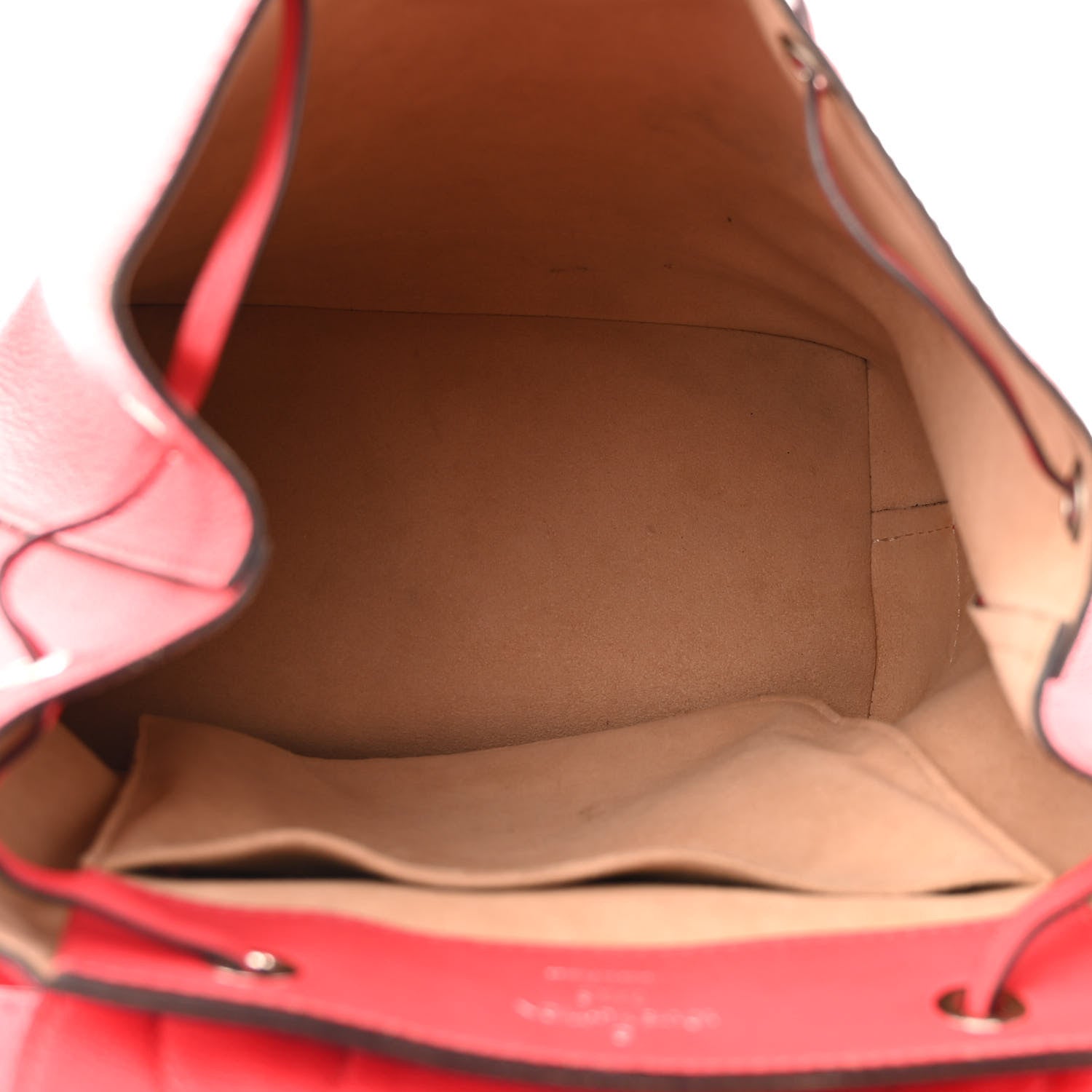 Louis Vuitton Soft Calfskin Lockme Backpack Poppy 5 of 16