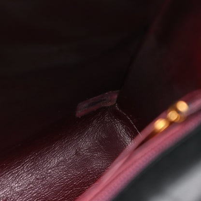 Chanel Lambskin Quilted CC Flap Shoulder Bag Black 10 of 14