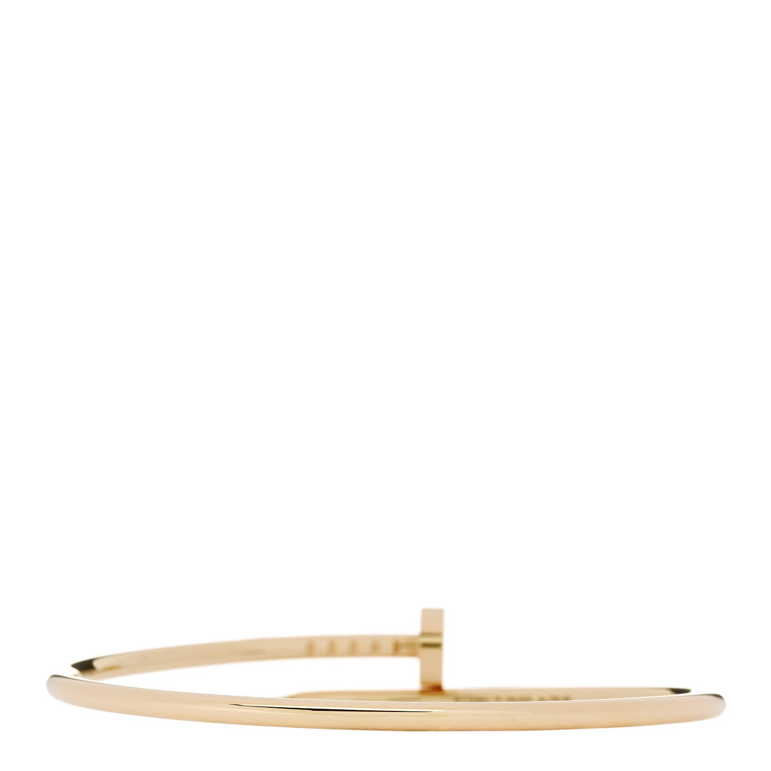 Cartier 18K Yellow Gold Small Juste Un Clou Bracelet 16 2 of 5