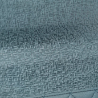 Chanel Caviar Quilted Small Coco Handle Flap Light Blue 11 of 12