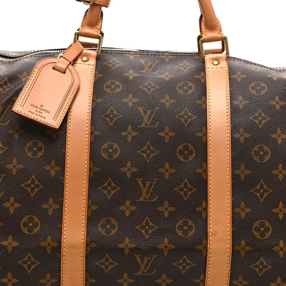 Louis Vuitton Monogram Keepall Bandouliere 60 7 of 10