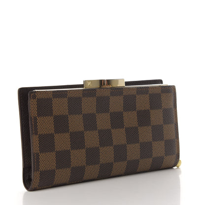 Louis Vuitton Damier Ebene Continental French Purse Wallet 3 of 8