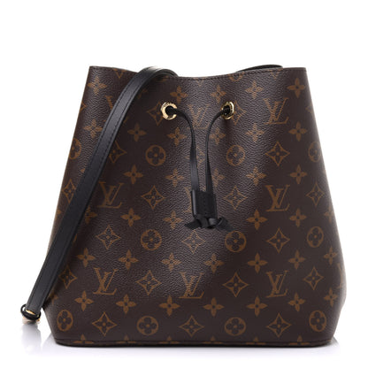 Louis Vuitton Monogram Neonoe MM Black 1 of 11