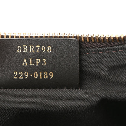 Fendi Fabric Jacquard Vitello Grace FF 1974 Small Fendigraphy Hobo Bag Tobacco Moro Ebano 6 of 11