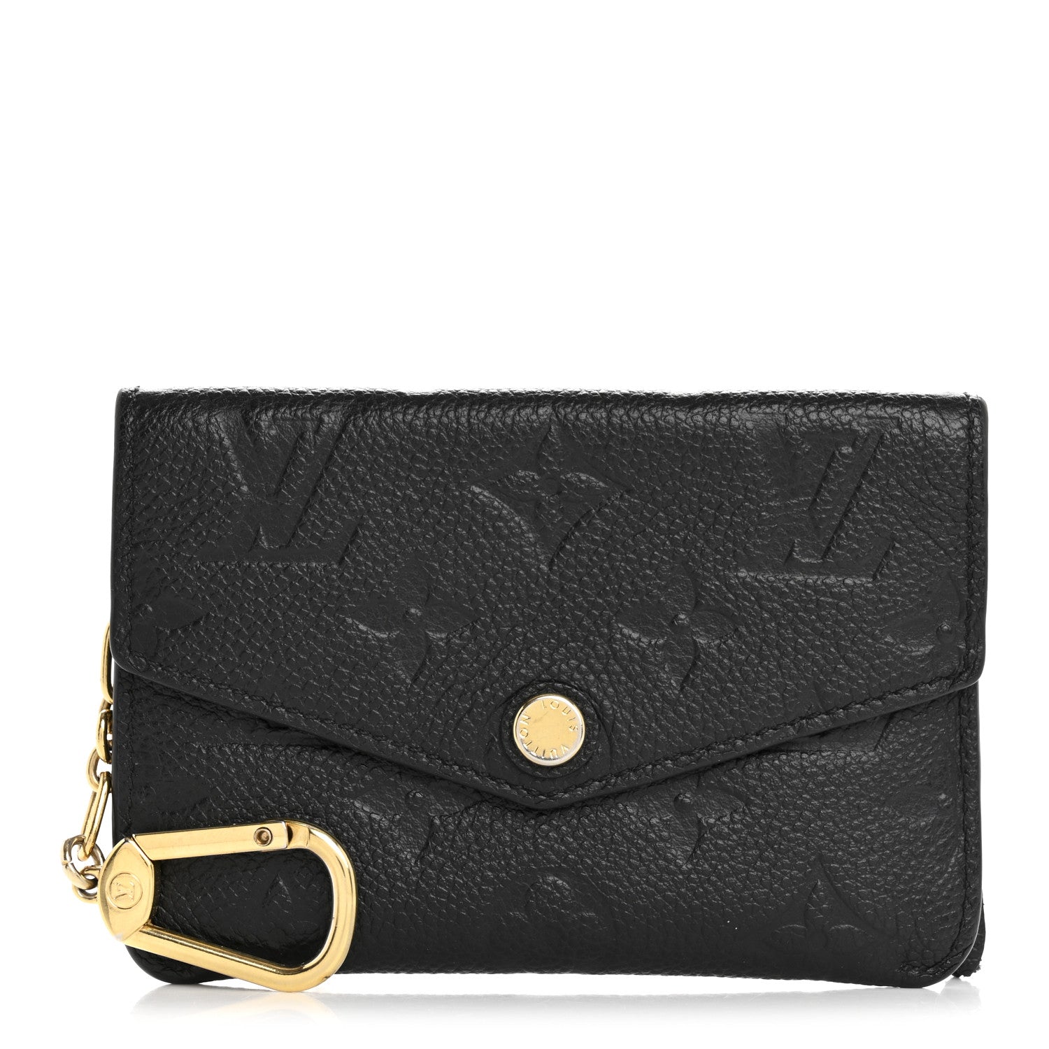 Louis Vuitton Empreinte Key Pouch Black 1 of 12
