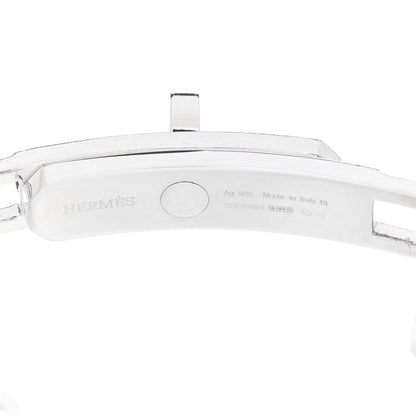Hermes Sterling Silver Kelly Chaine Bracelet 4 of 5