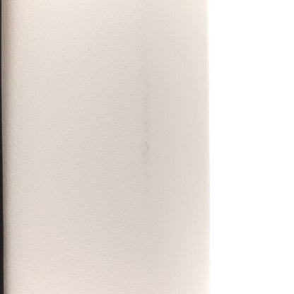 Fendi Vitello Kyoto Metal Fendi Roma Logo Chain Continental Wallet White 11 of 13