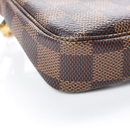 Louis Vuitton Damier Ebene Mini Pochette Accessories 8 of 9
