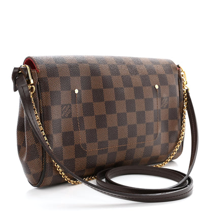 Louis Vuitton Damier Ebene Favorite MM 3 of 11