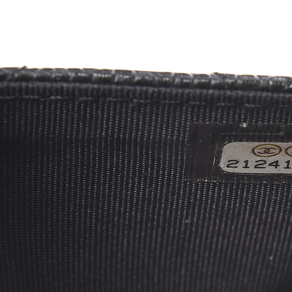 Chanel Caviar Quilted Flap Card Holder Black 8 of 9