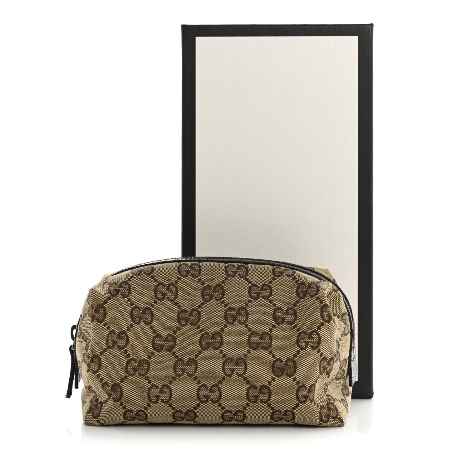 Monogram Large Cosmetic Case Brown
