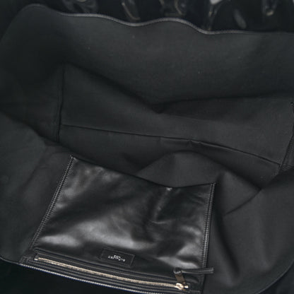 Saint Laurent Patent Calfskin Rive Gauche Maxi Tote Black 5 of 12
