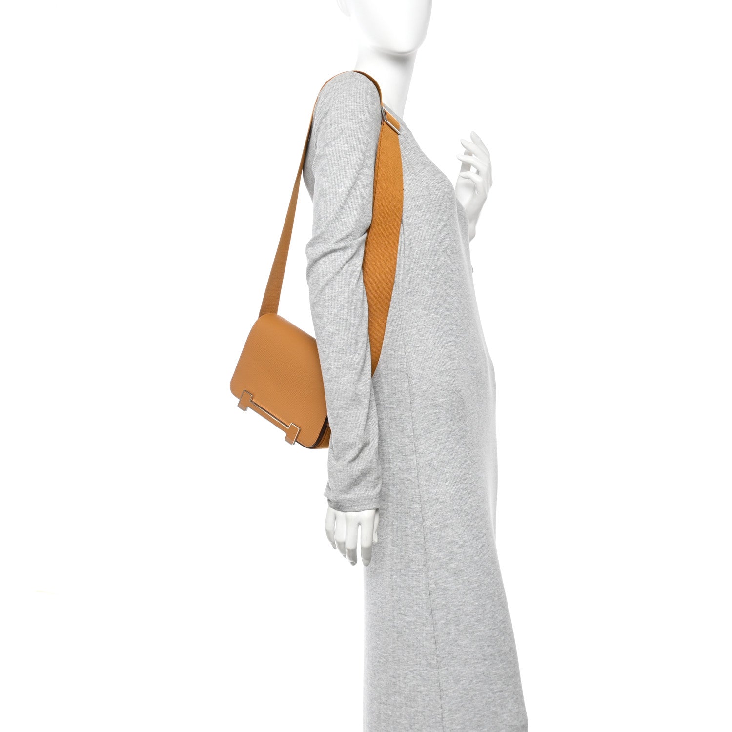 Hermes Chevre Mysore Geta Caramel 2 of 11