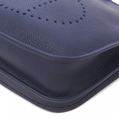 Hermes Taurillon Clemence Evelyne III PM Bleu Nuit 4 of 10