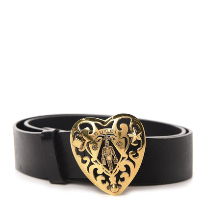 Gucci Calfskin Hysteria Belt 100 40 Black 1 of 2