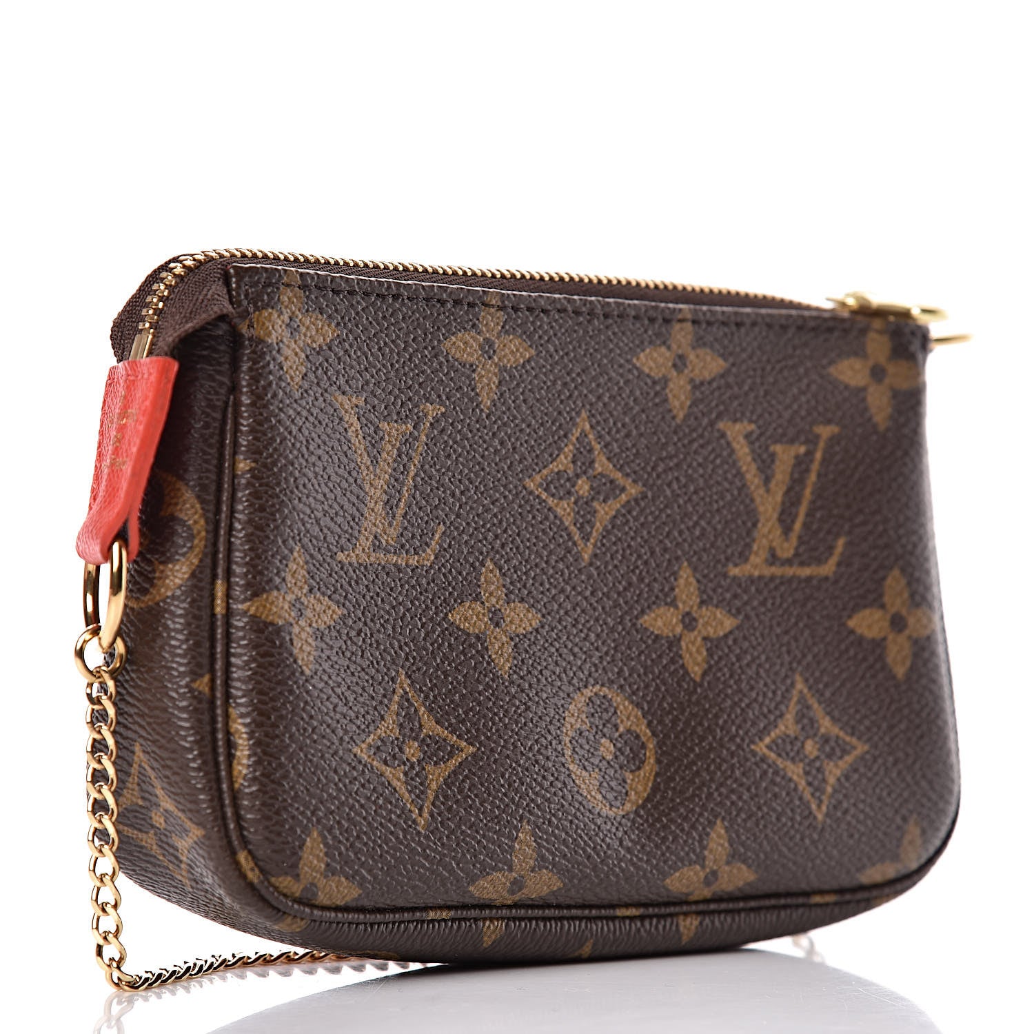 Louis Vuitton Monogram 2018 Christmas Animation Mini Cats Pochette Accessories 3 of 8
