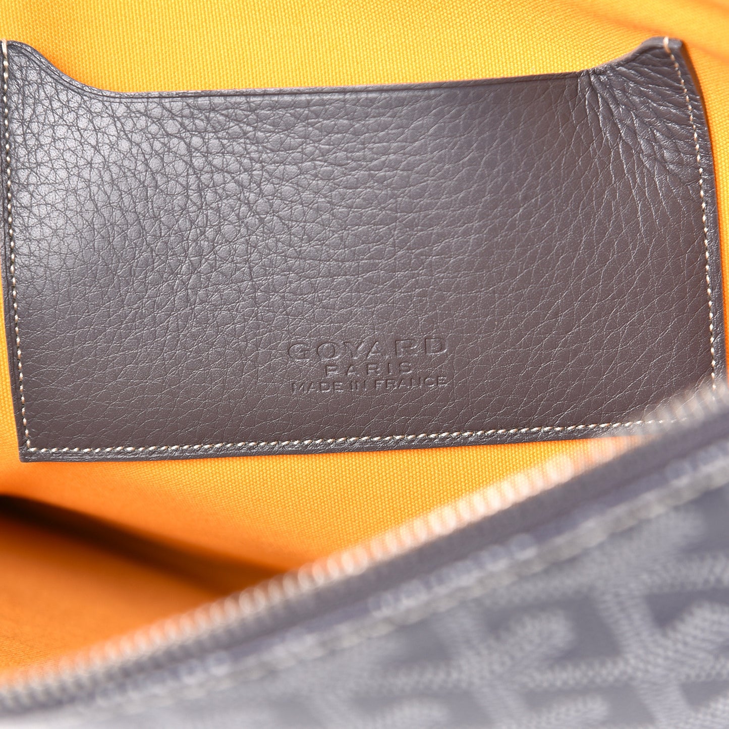 Goyardine Senat Pochette MM Grey