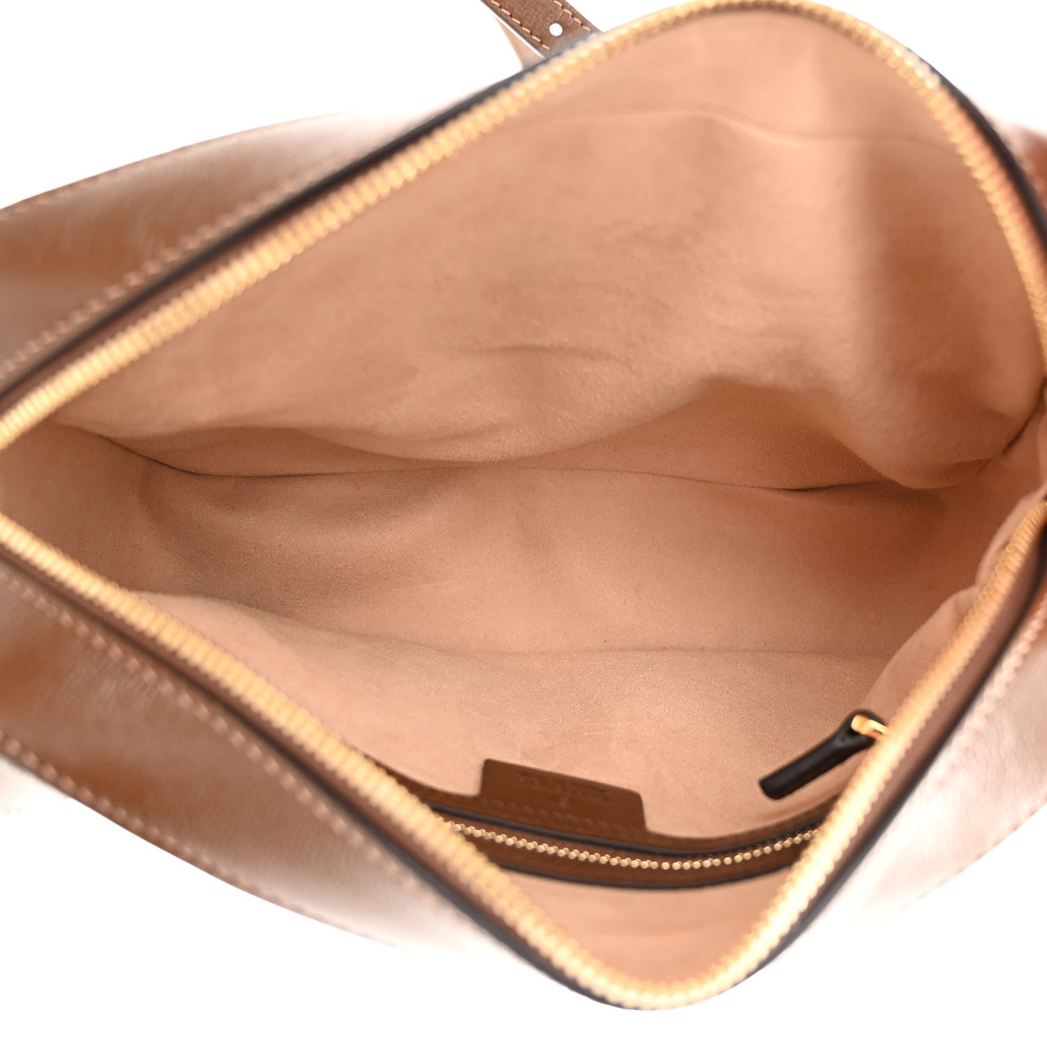 Gucci GG Supreme Monogram Small Horsebit 1955 Shoulder Bag Beige Brown Sugar 5 of 10