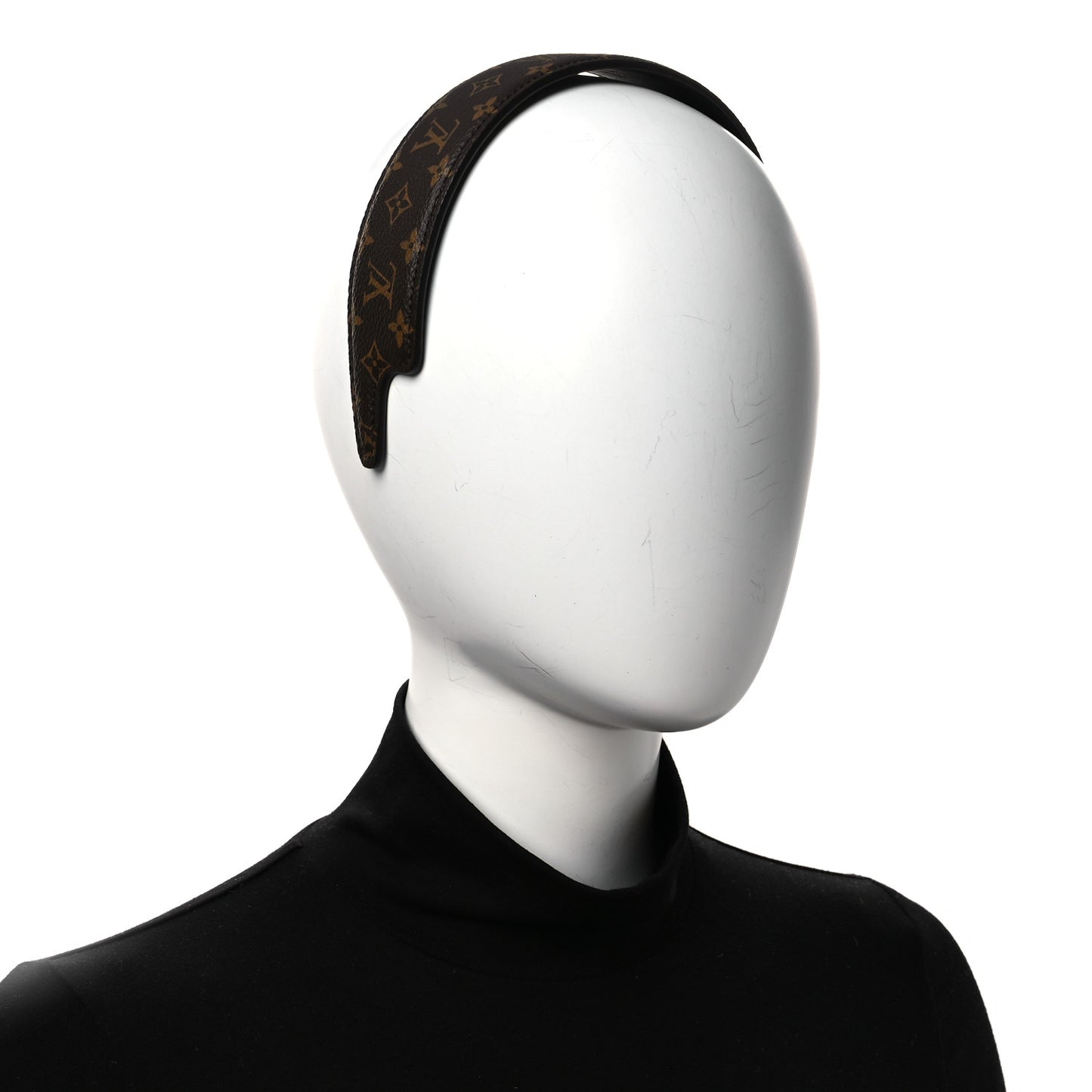 Monogram Headband Black