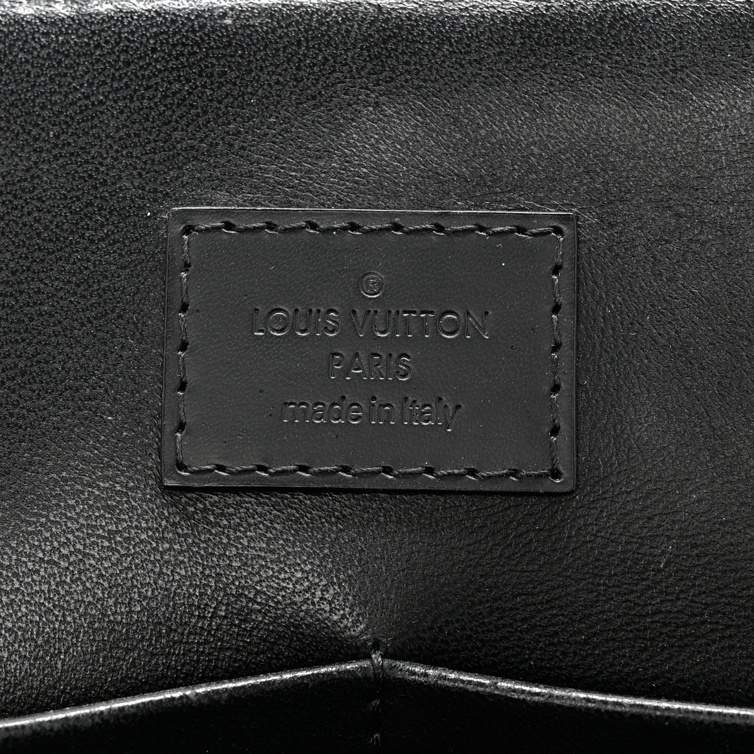 Louis Vuitton Lambskin Studded Malletage Alma PM Black 6 of 10