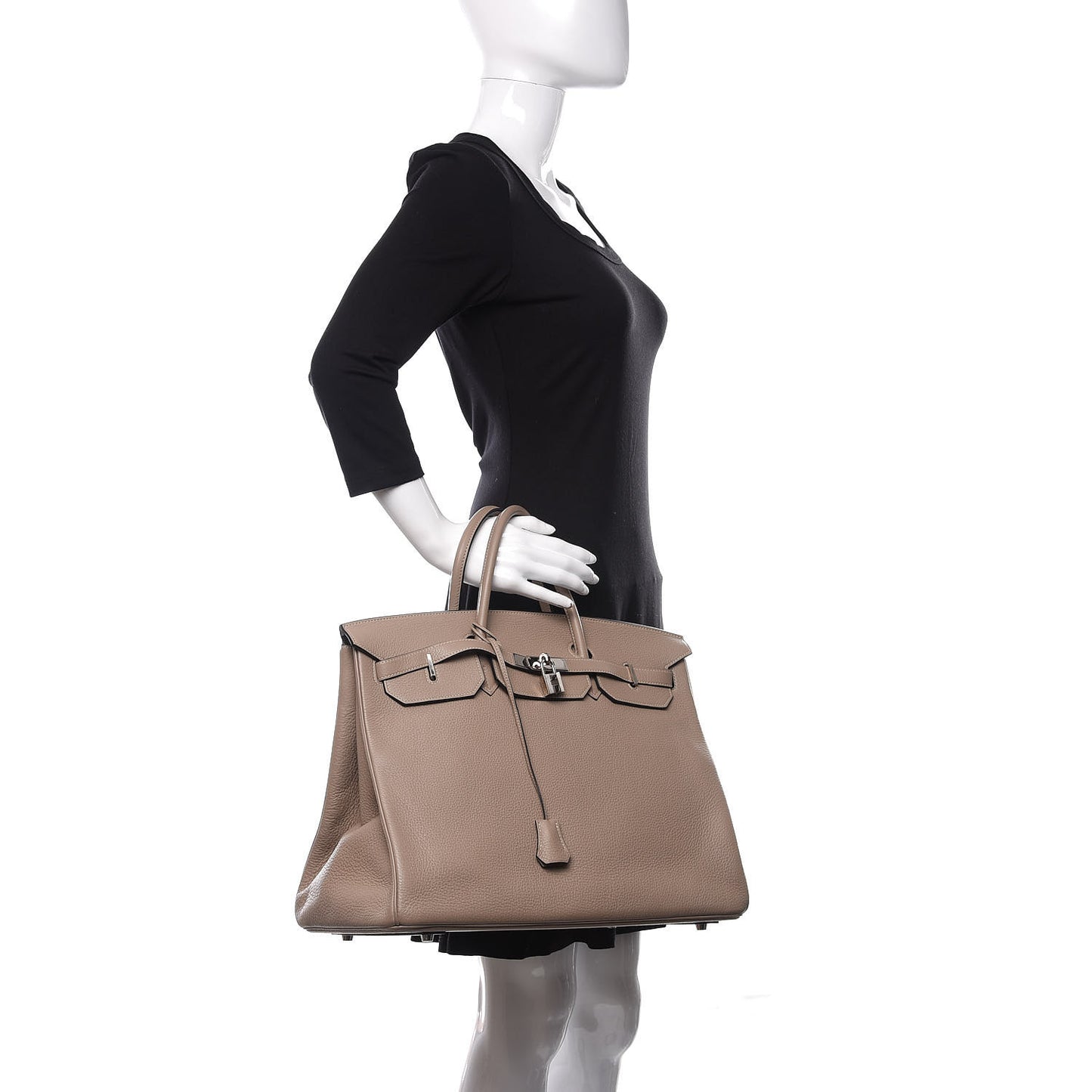 Togo Birkin 40 Gris Tourterelle